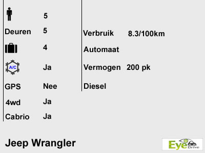 jeep wrangler 5p nl